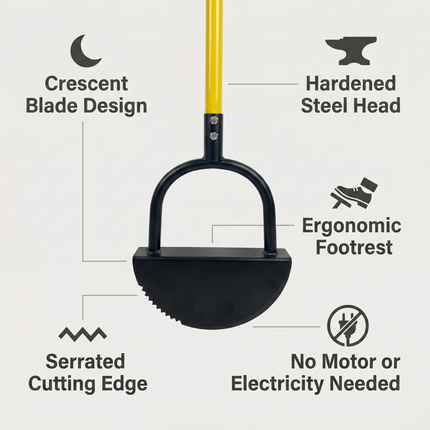 Manual Lawn Edger, Garden Edger for Beds and Paths