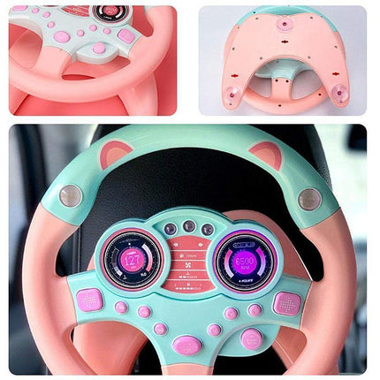 Steering Wheel Toy with Lights and Sounds, Toddler Toys – image 5