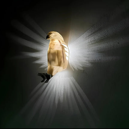 Luminous Wings Wall Light with Unique Eagle & Owl Design | Breathtaking Projection for Enchanting Home Decor