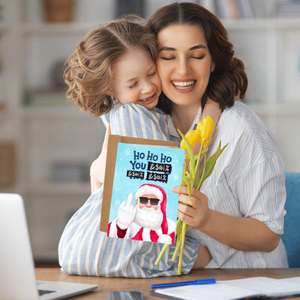 Funny Christmas Cards, Boxed Set of 9 Greeting Cards Blank Inside, Adult Humor Holiday Cards – image 7
