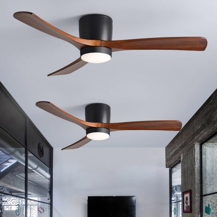Ceiling Fan with Lights and Remote, Wooden Ceiling Fan with Quiet DC Motor – image 26