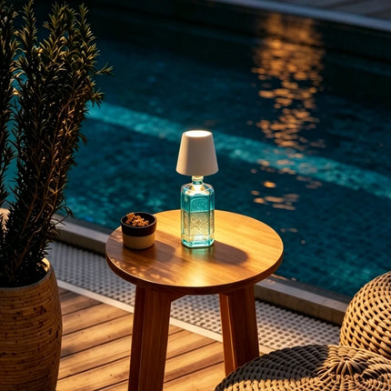 Bottle Glow USB Rechargeable LED Lamp for Bottles with Adjustable Brightness | Customizable Lighting for Unique Home Décor