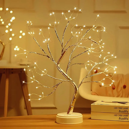 Fairy Tree Decorative LED Light with Fully Adjustable Branches | Cozy Warm White Glow for Home and Garden Decor