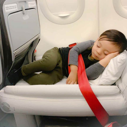 Kids Air Bed, Inflatable Airplane Bed for Flights