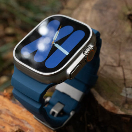 Sport Band for Apple Watch, Silicone Watch Band with Pin Buckle