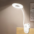 Clip On Bedside Lamp, Wireless Bedroom Lamp with Touch Control, Rechargeable Touch Lamp for Desk, Bedroom Lighting