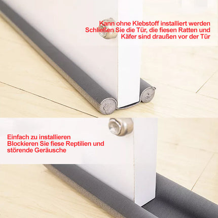 Door Weather Stripping, Soundproof Door Bottom Seal for Dust and Bugs – image 5