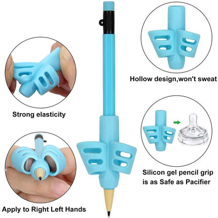 Pencil Grips for Kids, 16 Pack Ergonomic Pen Grips for Adults – image 5
