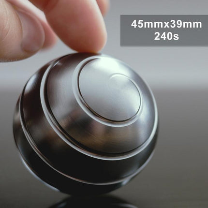 Metal Fidget Toys for Adults, Optical Illusion Spinning Top – image 7