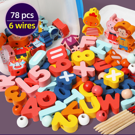 Stringing Beads for Toddlers, Stringing Toys – image 12