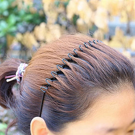 Zigzag Headband, Black Headband – image 5