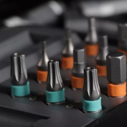 Ratchet Screwdriver Set 24 in 1, Magnetic Screwdriver with 24 Bits