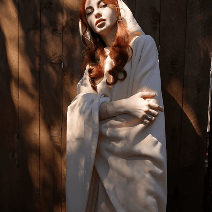 Oversized Hoodie for Women, Weighted Hoodie with Fur Trim – image 6