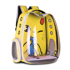 Breathable Pet Backpack with Hard Exterior for Ultimate Protection | Comfortable Travel Solution for Pets