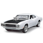 Dodge Charger Diecast Alloy Model Car with Flashing Lights | Interactive Toy for Young Car Enthusiasts