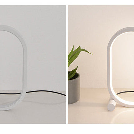 USB Plug-In Iron Lamp with Touch Control | Modern Minimalist Design for Energy-Efficient Home Lighting