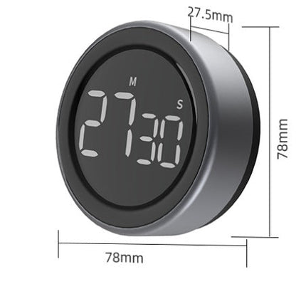 Magnetic Digital Timer for Kitchen with LED Display | Versatile Time Management for Cooking and Studying
