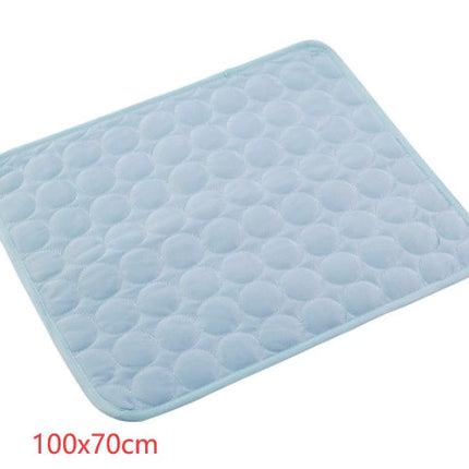 Pet Cooling Pad with Ice Silk Fabric for Instant Relief | Breathable Comfort for Dogs and Cats