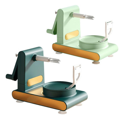 Hand-Cranked Multifunctional Peeler Machine with Non-Slip Suction Base | Efficient Kitchen Tool for Easy Fruit and Vegetable Peeling