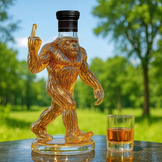 Bigfoot Decanter, Whiskey Decanters for Bar Decor