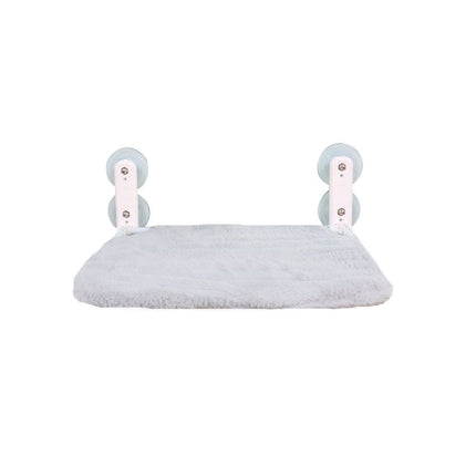 Foldable Window Cat Hammock with Strong Suction Cups | Space-Saving Perch for Indoor Relaxation and Viewing