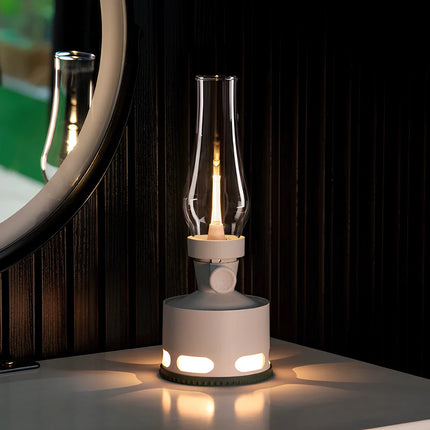 Battery Operated Lantern, Decorative Lantern with Blow Out Flame – image 10