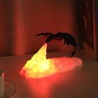 3D-Printed Dragon Night Light with Fiery Glow | Rechargeable LED Decor for Fantasy Lovers