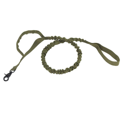 Tactical Dog Collar with Adjustable Fit | Durable Monochrome Nylon Design for Comfortable Outdoor Adventures