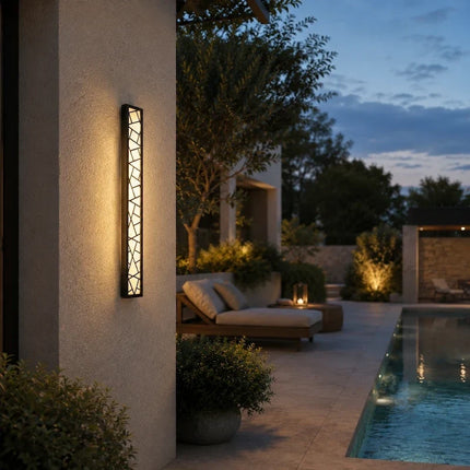 Weatherproof Outdoor Sconce with Premium Acrylic Diffuser | Modern Illumination for Any Architecture