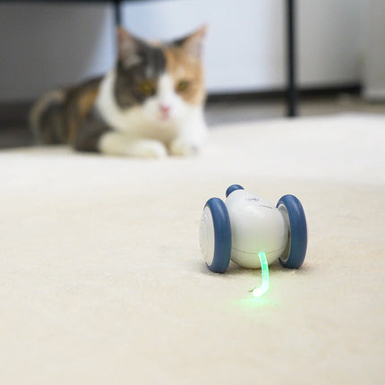 Automatic Interactive Rolling Mouse Cat Toy with USB Rechargeable Battery | Engaging Play for Indoor Cats