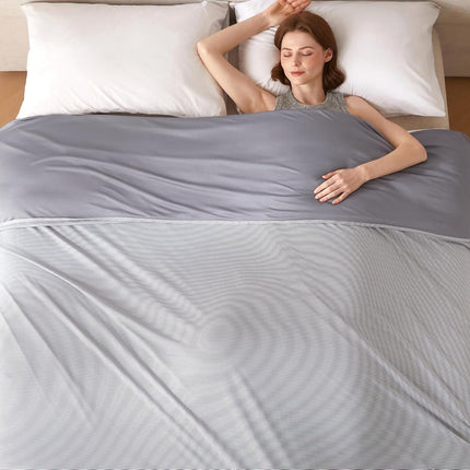 Cozy Comfort | Cooling Blanket for Hot Sleepers with Breathable Fabric | Lightweight Summer Throw for Night Sweats and Hot Flashes
