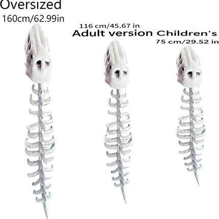 Dinosaur Costume | 3D Skeleton Design for Realistic Halloween Dress-Up