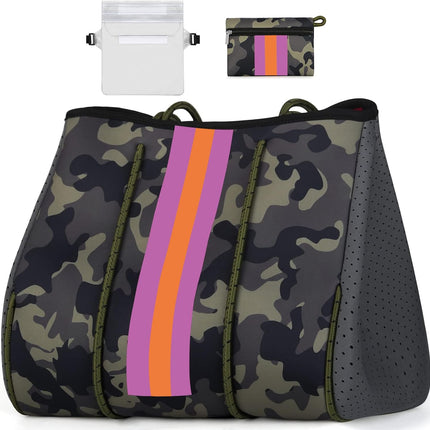 Vepine beach Tote Bag | Large Beach Bag with Inner Pocket for Easy Organization