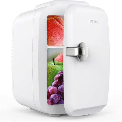 Vepine Refrigerator Mini Fridge with Cooling & Heating | 4L Capacity for Medication, Skincare, Food, & Dorm Use