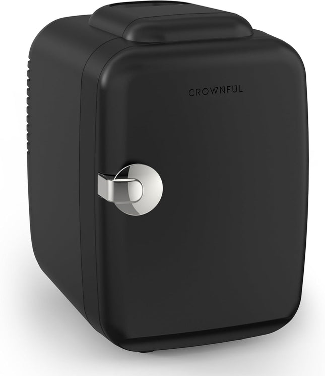 Mini Fridge with Cooling and Warming, Small Refrigerator for Skincare, Portable Mini Fridge for Dorm Room and Car