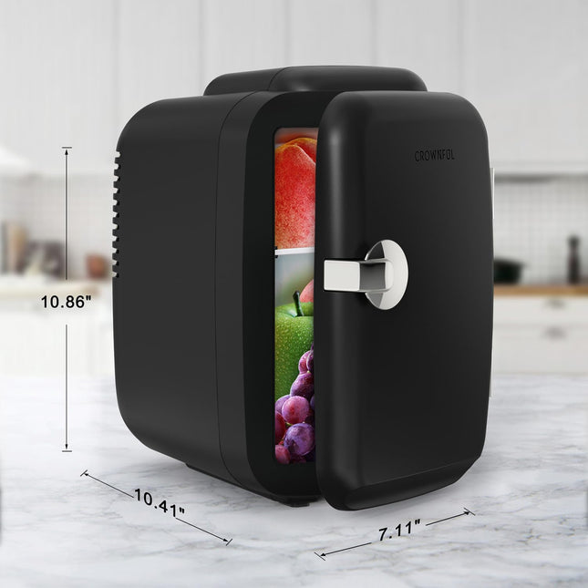 Mini Fridge with Cooling and Warming, Small Refrigerator for Skincare – image 2