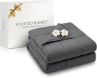 Cozy Comfort | Cooling Weighted Blanket for Adults with Premium Glass Beads | Soft Breathable Design for Relaxation and Sleep Quality