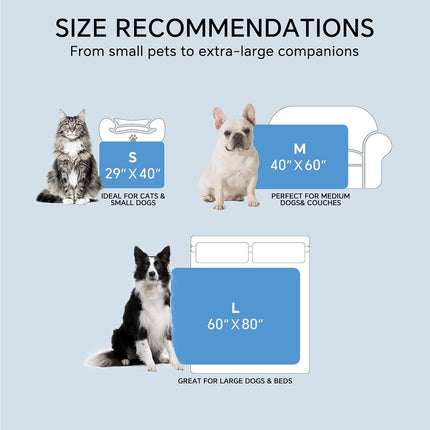 Cozy Pet Haven | Cooling Dog Blanket for Small & Medium Dogs with Washable Fabric | Breathable Calming Mat for Comfort and Relaxation