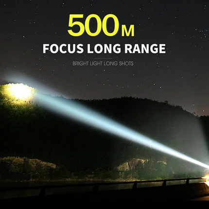 Rechargeable Flashlight, Waterproof Pocket Flashlight