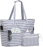 Ultimate Beach Tote Bag | Waterproof & Sandproof Large Bag with Zipper | Foldable Design for Easy Travel and Storage