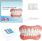 Vepine Moldable Silicone Dentures | Custom Fit False Teeth Set for Daily Use