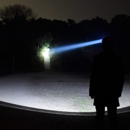 Rechargeable LED Headlamp, Waterproof Helmet Light