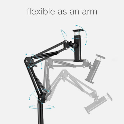 Phone Holder Floor Stand, Adjustable Phone Stand for Desk and Streaming – image 6