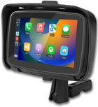 Portable CarPlay Screen for Motorcycle, Motorcycle CarPlay and Android Auto Display, Waterproof Motorcycle Navigation