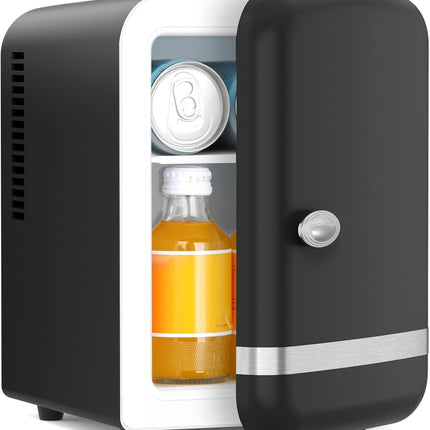 Portable Mini Fridge | 4L Portable Cooler & Warmer with Dual Functionality | Ideal for Madication, Skincare, Beverages & Snacks