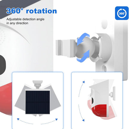Motion Sensor Alarm Outdoor, Burglar Alarm with Remote Control – image 5
