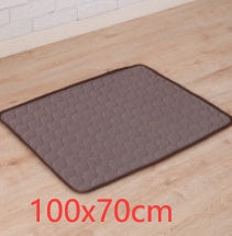 Pet Cooling Pad with Ice Silk Fabric for Instant Relief | Breathable Comfort for Dogs and Cats