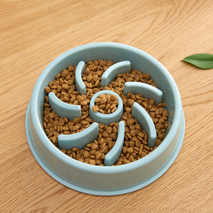 Anti-Choke Slow Feeder Bowl for Pets with Unique Design | Promotes Healthy Eating Pace to Prevent Choking and Obesity