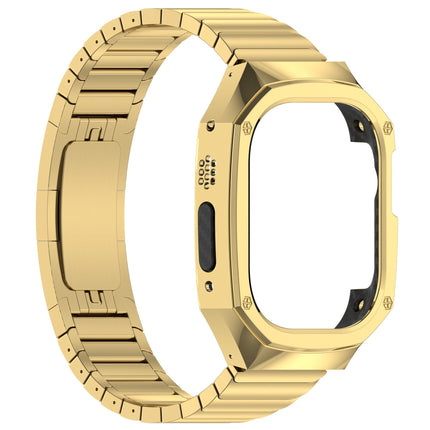 Metal iWatch Band with Butterfly Buckle, Stainless Steel Apple Watch Ultra Band for Ultra 2 – image 9