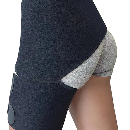 Hip Support for Pain Relief, Breathable Hip Joint Support for Everyday Wear and Sports, Hip Stabilizer for Mobility